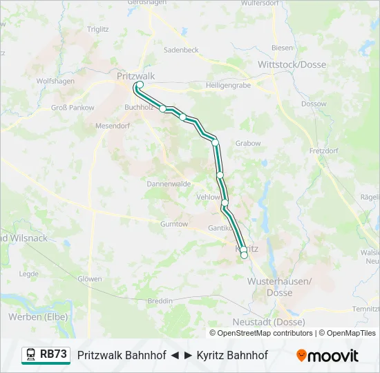 RB73 Train Line Map