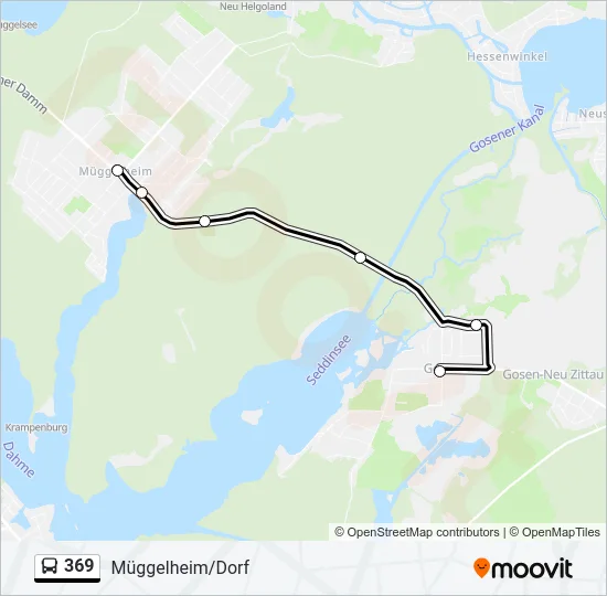 369 Bus Line Map