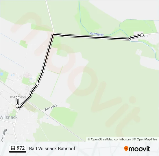 972 Bus Line Map
