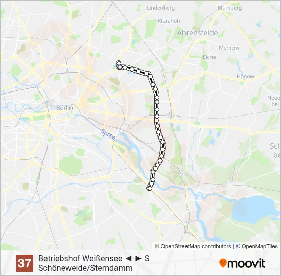 37 Light Rail Line Map