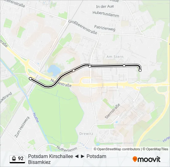 92 Light Rail Line Map