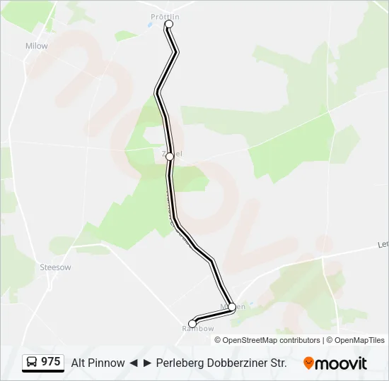 975 Bus Line Map