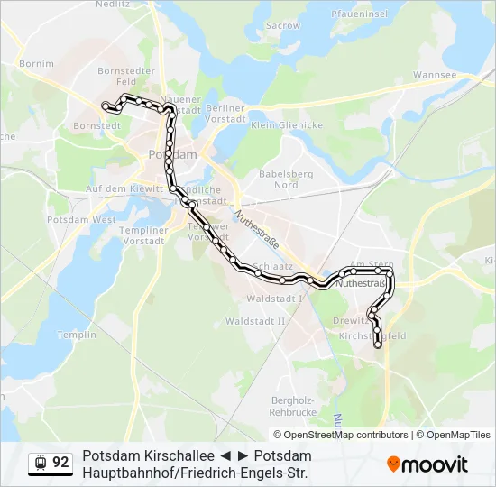 92 Light Rail Line Map