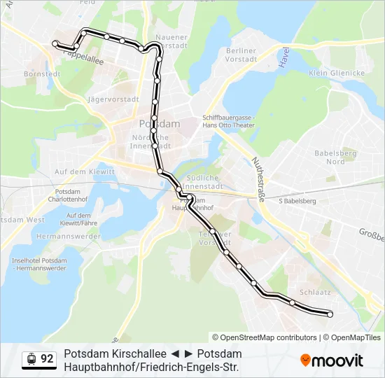 92 Light Rail Line Map
