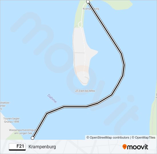 F21 ferry Line Map