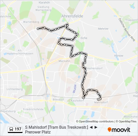 197 Route Schedules, Stops & Maps Welsestr. (Updated)
