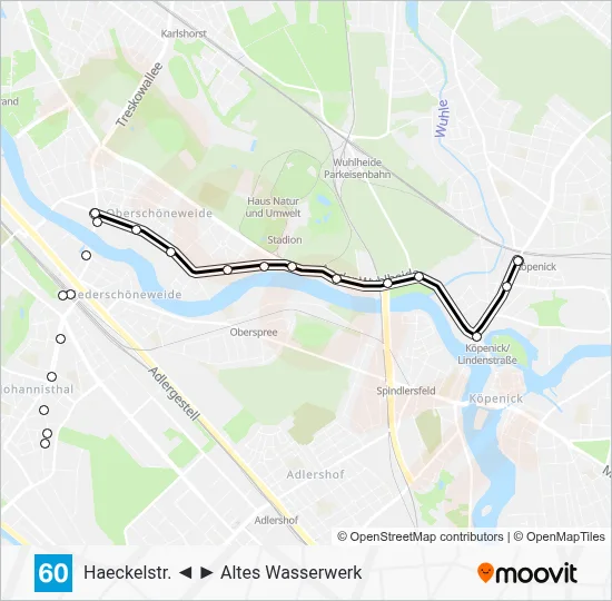 60 Light Rail Line Map