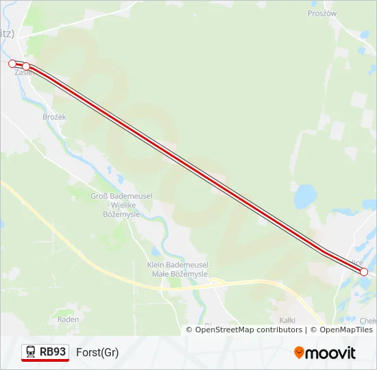 RB93 Train Line Map