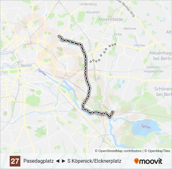 27 Light Rail Line Map
