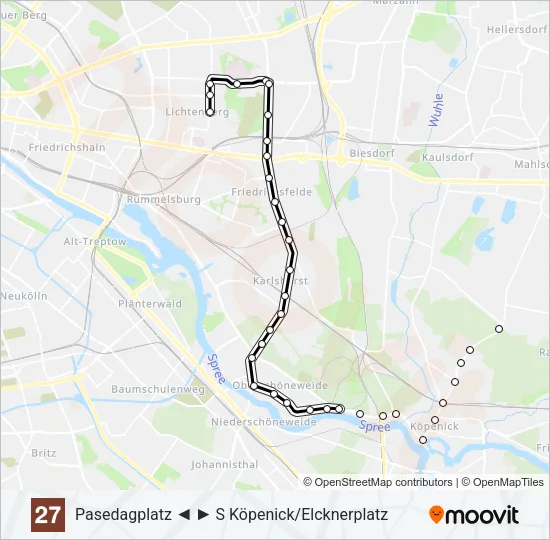 27 Light Rail Line Map