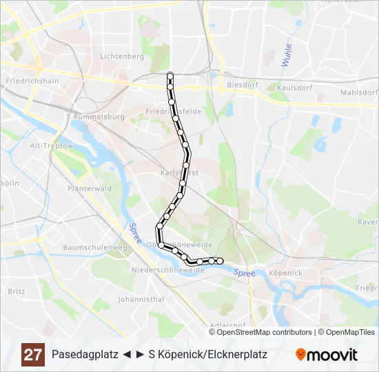 27 Light Rail Line Map