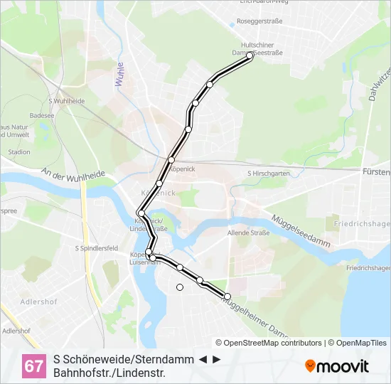 67 Light Rail Line Map