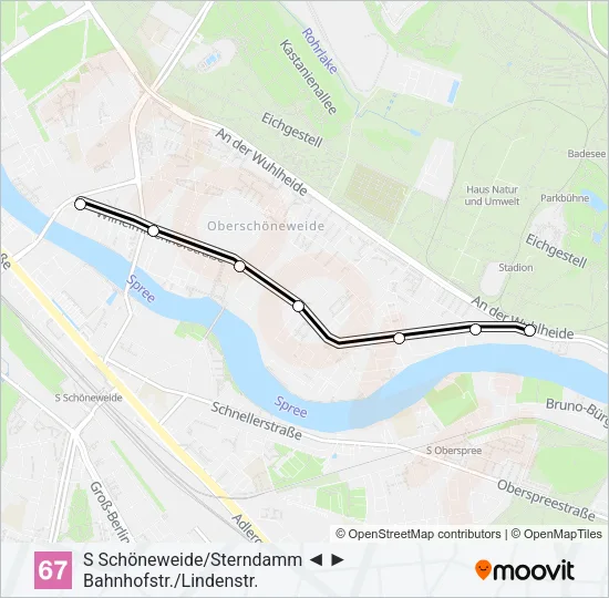 67 Light Rail Line Map
