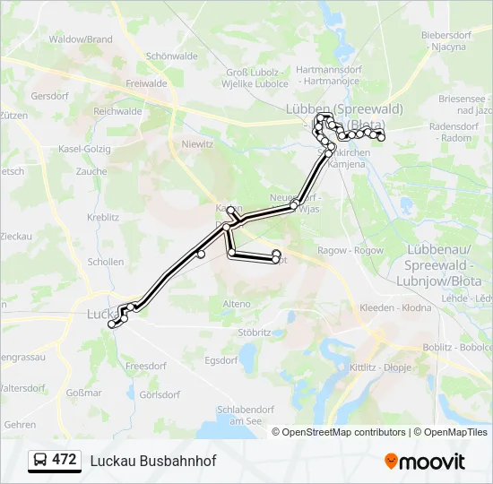 472 Bus Line Map