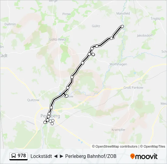 978 Bus Line Map