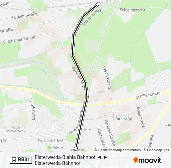 RB31 Bus Line Map