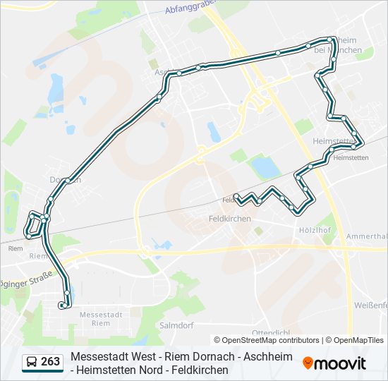 263 Route: Schedules, Stops & Maps - Feldkirchen (Updated)