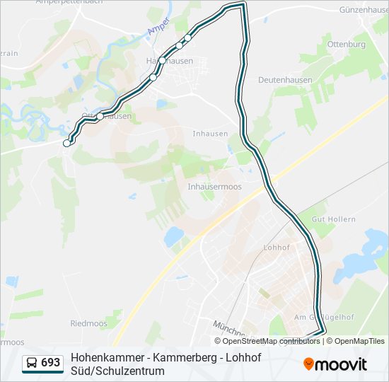 693 Route: Schedules, Stops & Maps - Ottershausen, Mühlenstraße (Updated)