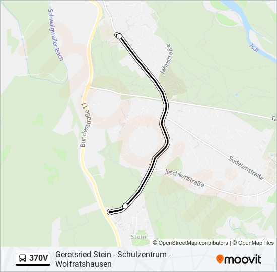 370V bus Line Map