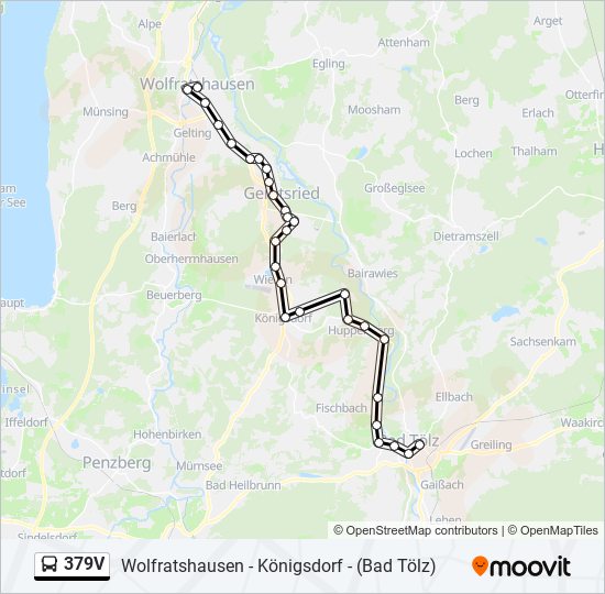 379V bus Line Map