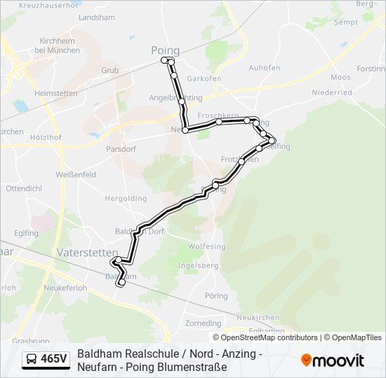 465V bus Line Map