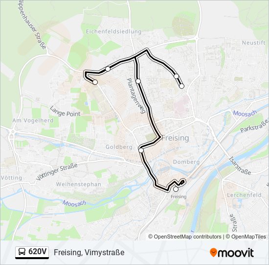 620V bus Line Map