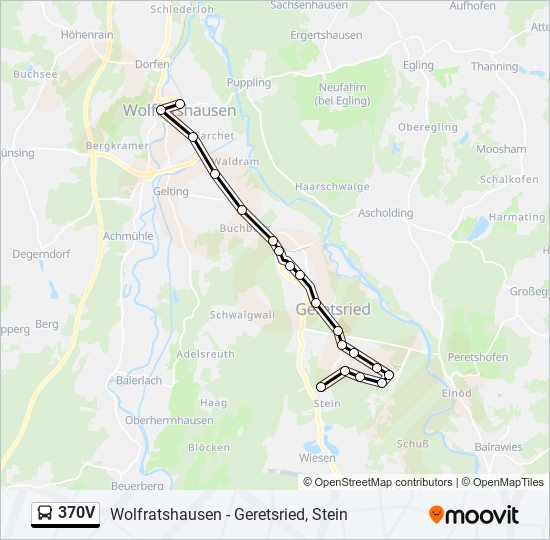 370V bus Line Map