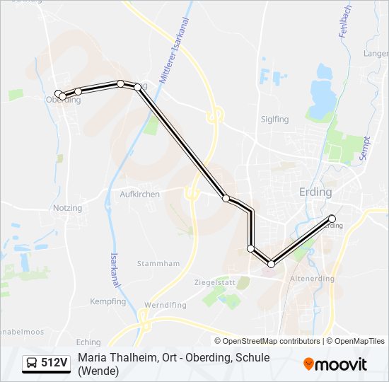 512V bus Line Map