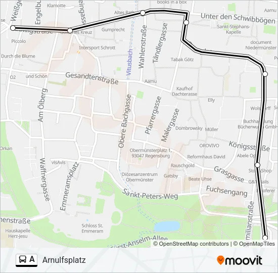 A Bus Line Map