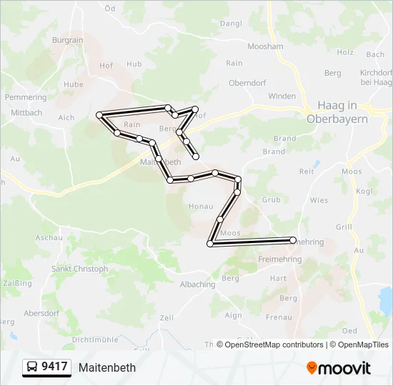 9417  Line Map