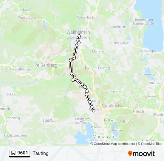9601  Line Map