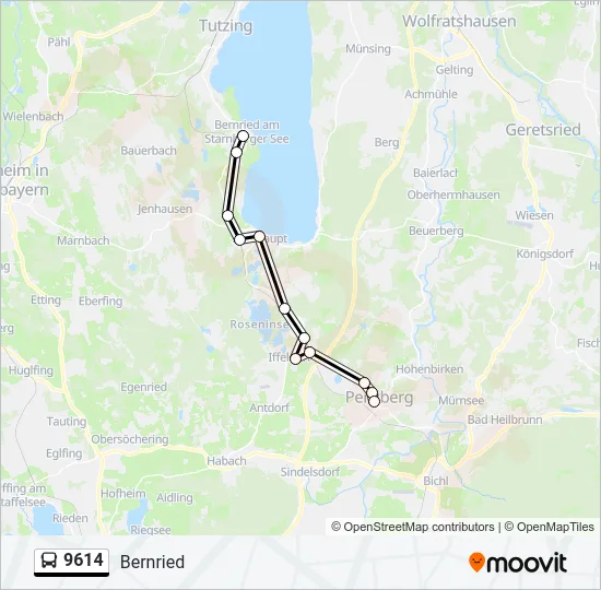9614  Line Map
