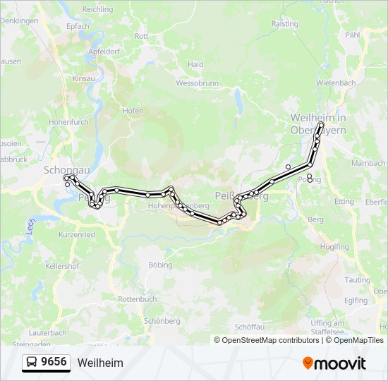  9656: карта маршрута