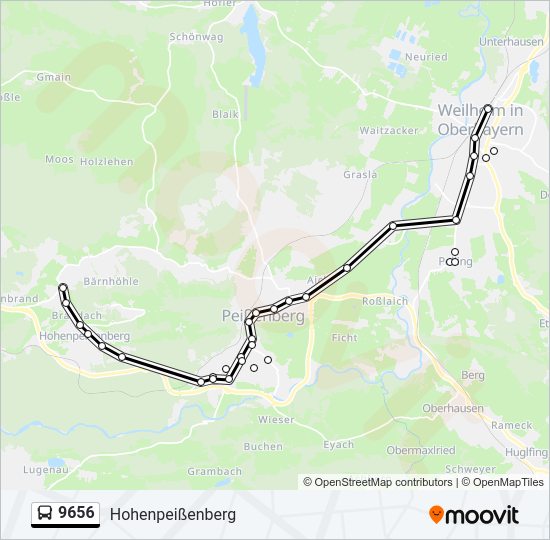  9656: карта маршрута