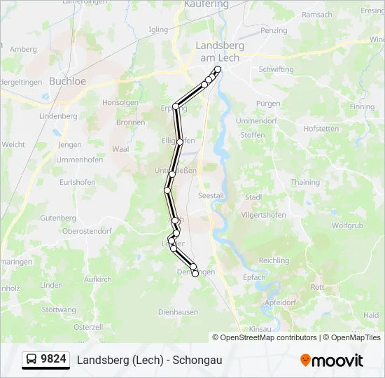 9824  Line Map