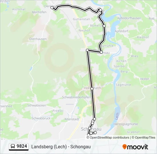 9824  Line Map