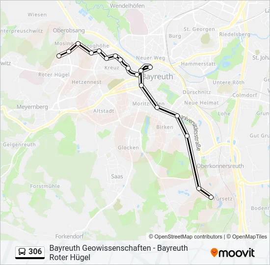 306  Line Map