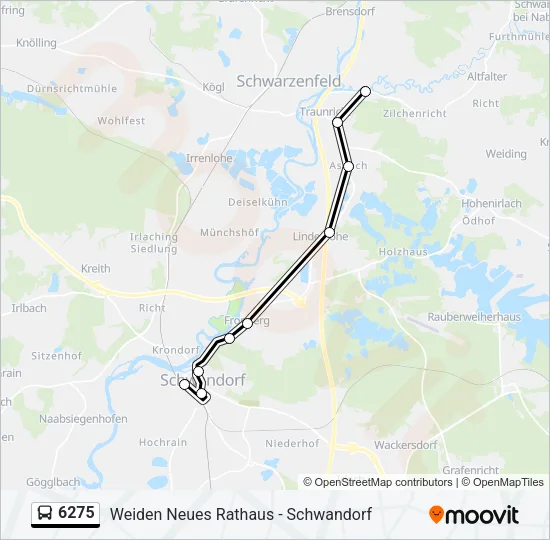 6275 Bus Line Map
