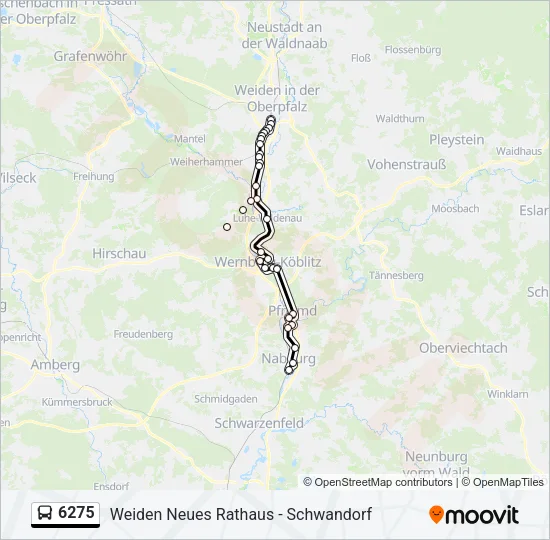 6275 Bus Line Map