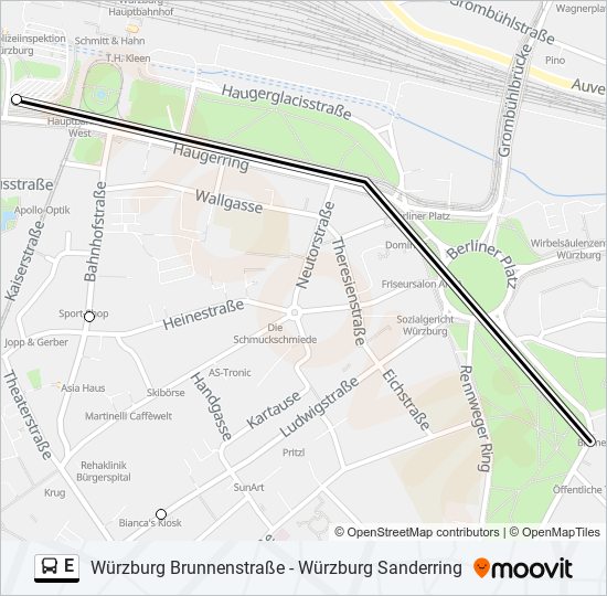Buslinie 480 Richtung Bismarckstraße, Würzburg In Hettstadt – YLEAV