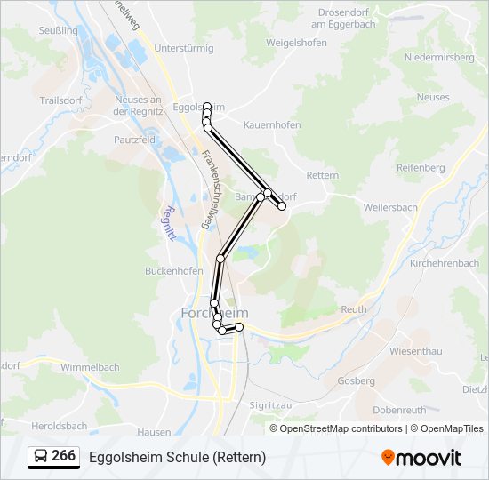 266 Route Schedules Stops Maps Eggolsheim Schule Rettern Updated 