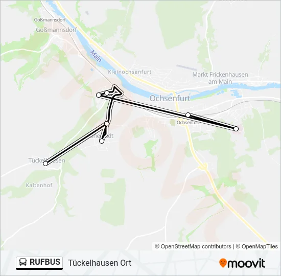 RUFBUS  Line Map