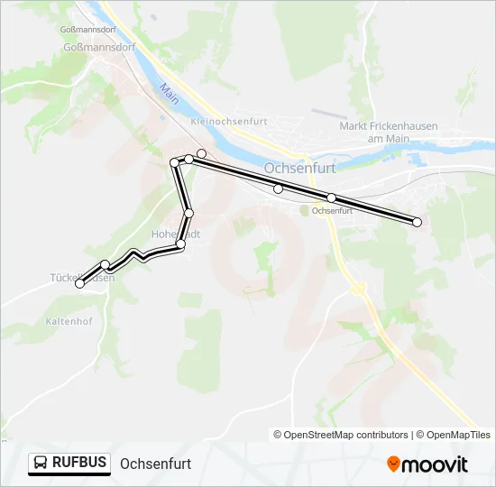RUFBUS  Line Map