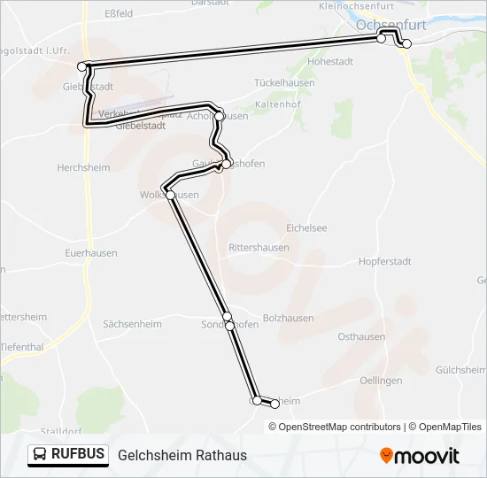 RUFBUS  Line Map