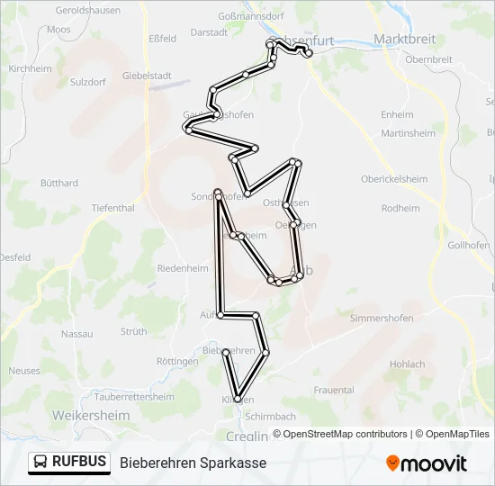 RUFBUS  Line Map