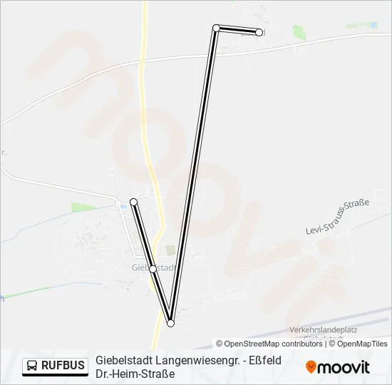 RUFBUS  Line Map