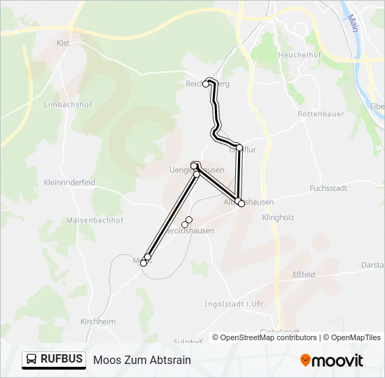 RUFBUS  Line Map