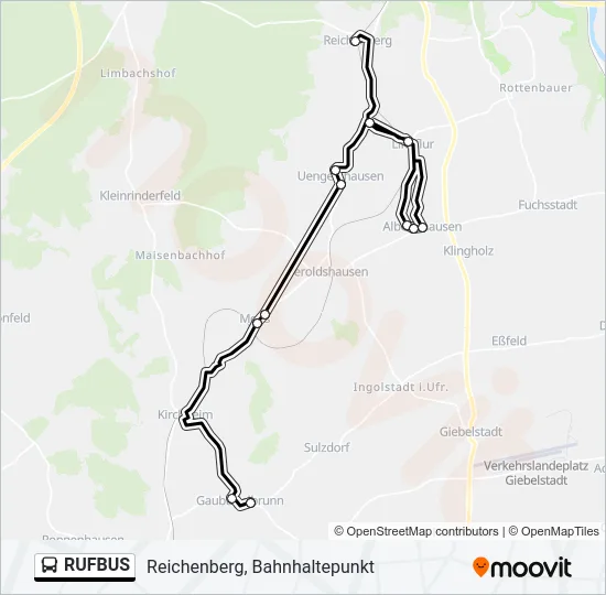 RUFBUS  Line Map