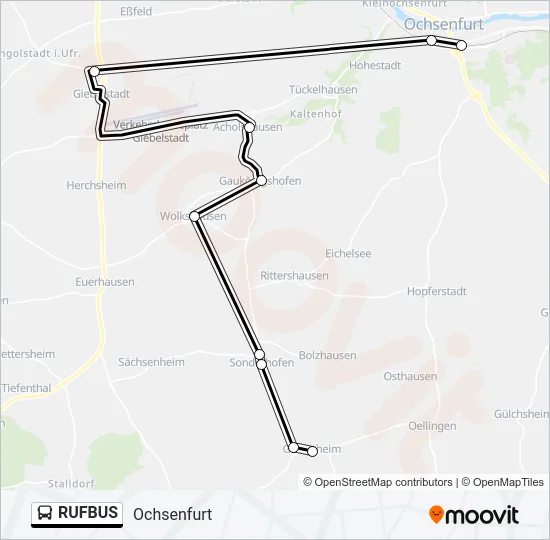 RUFBUS  Line Map