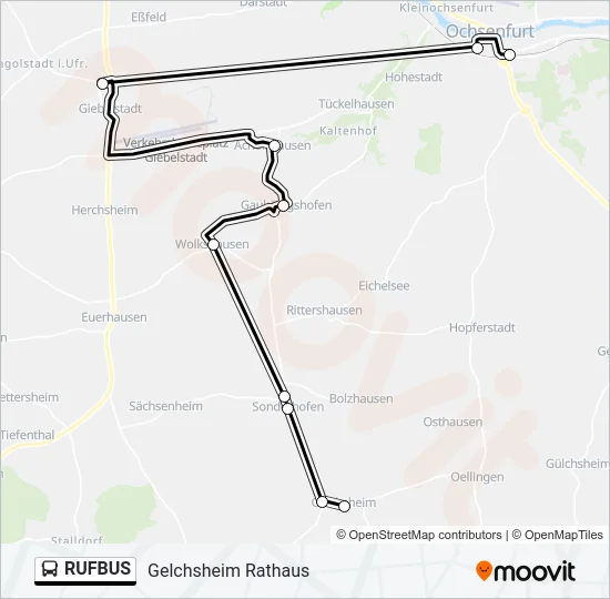 RUFBUS  Line Map